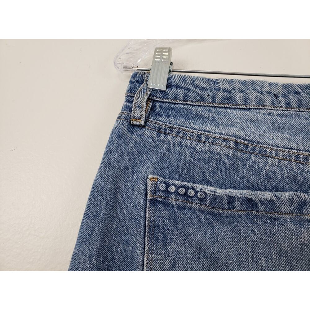 Blank NYC The Madison Crop High Rise Jeans 28 Distressed Cottagecore Festival - Picture 6 of 10